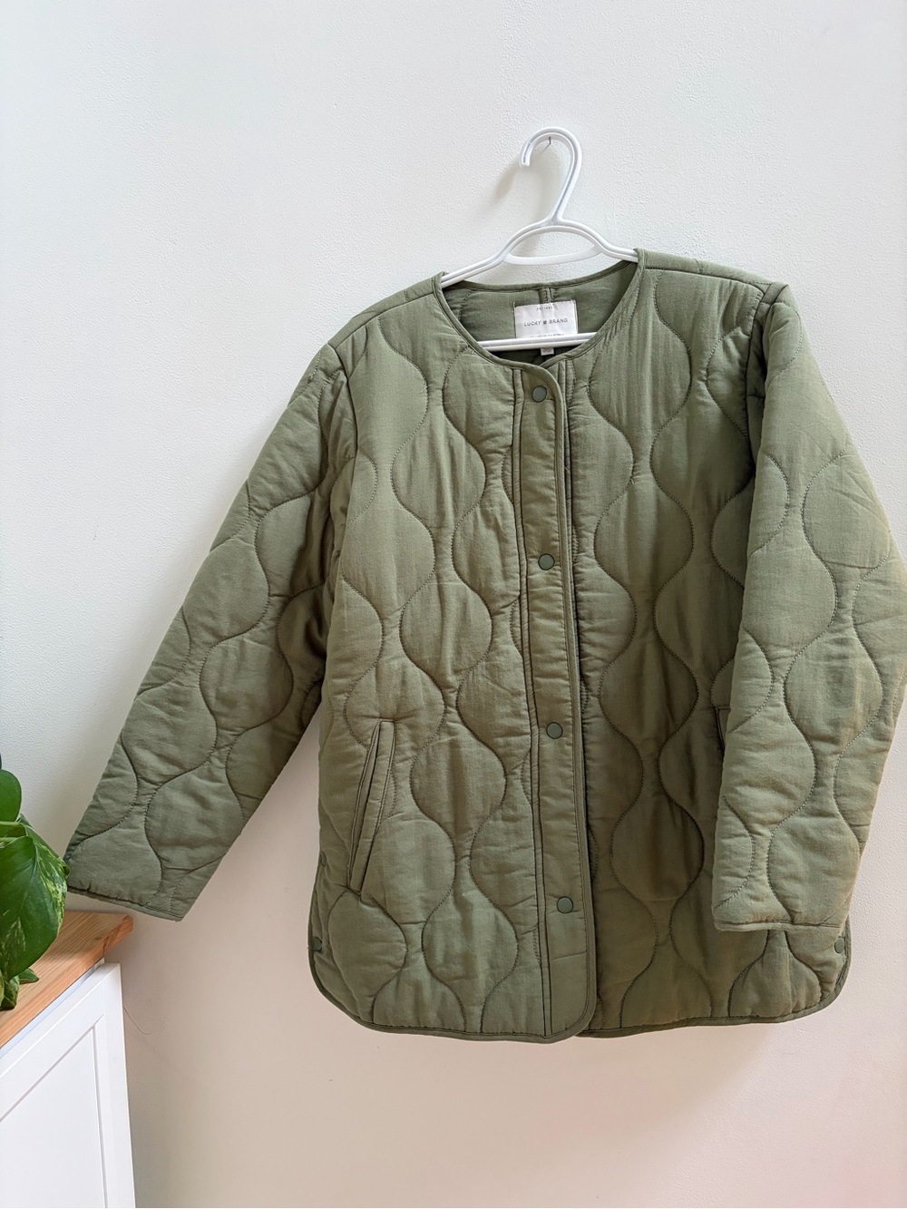 LUCKY BRAND QUILTED COAT - Picture 2 of 8